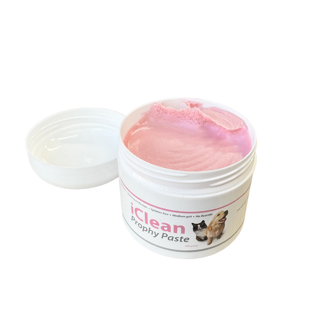 iClean pudsepasta, medium slibeevne, peppermint flavour, 200 gr.